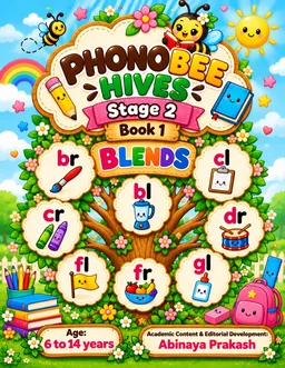 Consonant Blends (Stage 2) – phonics book cover