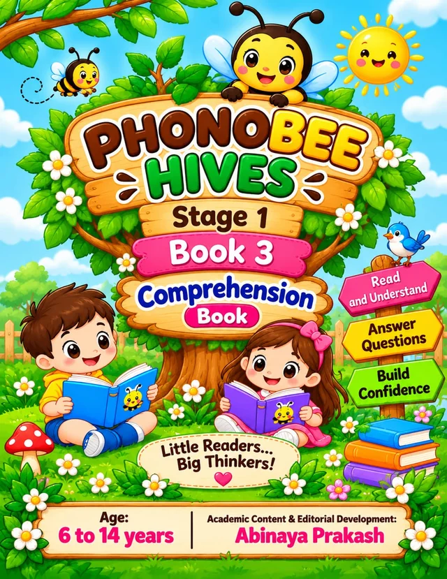 Comprehension (Stage 1) – phonics book cover