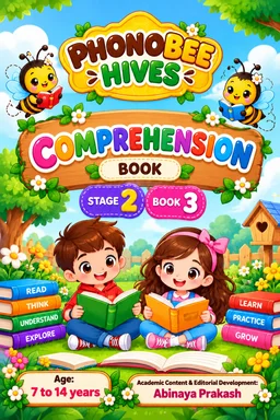 Comprehension (Stage 2) – phonics book cover