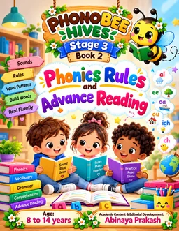 Phonics Rules and Advanced Reading (Stage 3) – phonics book cover