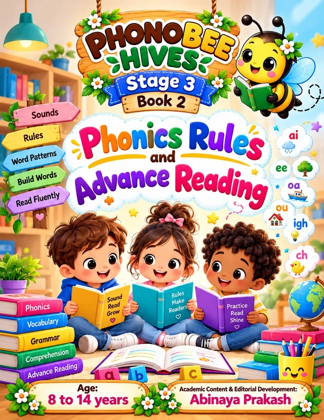 Phonics Rules and Advanced Reading (Stage 3) – phonics book cover